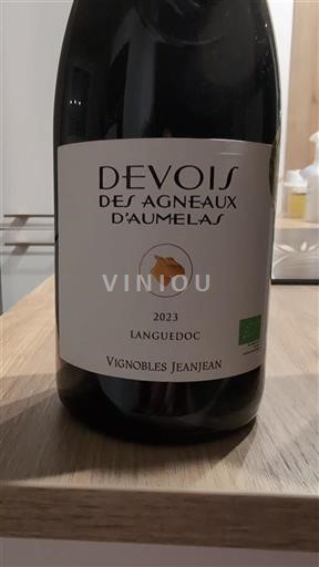 Languedoc Vignobles Jeanjean Devois des Agneaux d'Aumelas 2023