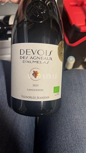 Languedoc Vignobles Jeanjean Devois des Agneaux d'Aumelas 2023