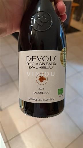Languedoc Vignobles Jeanjean Devois des Agneaux d'Aumelas 2023