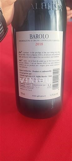 Piemonte Barolosta G.D. Vajra Albe 2018