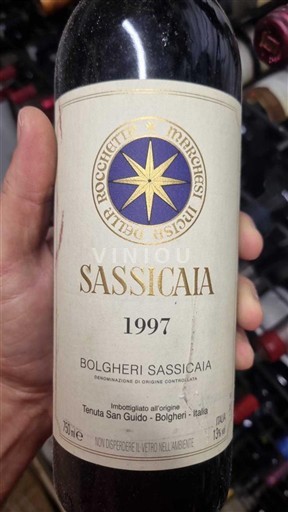 Toscane Niet gespecificeerd Tenuta San Guido Sassicaia 1997