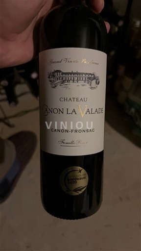 Bordéus Canon-Fronsac Château Canon la Valade 2018