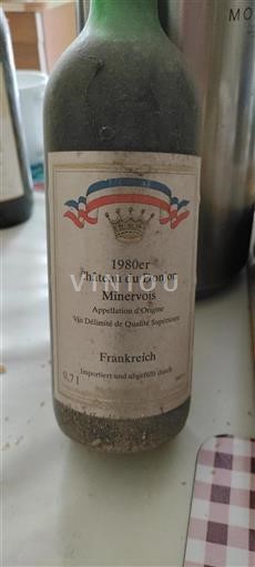 Langvedok Minervois Château Donjon 1980