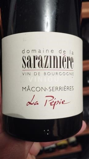 Borgogna Mâcon e Mâcon-Villages Domaine La Sarazinière La Pépie 2018