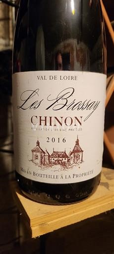 Loire Valley Chinon Les Brossay 2016