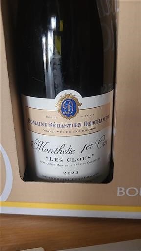 Bourgogne Ikke specificeret Premier Cru Domaine Sébastien Deschamps Les Clous 2023