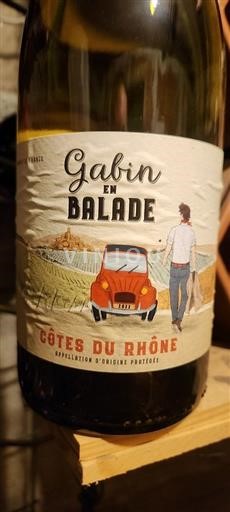 Rhônetal Côtes du Rhône Gabin En Balade Ohne Jahrgang