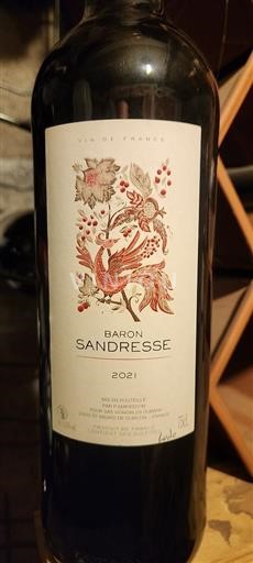 Bordeaux Médoc Baronne Sandresse 2021