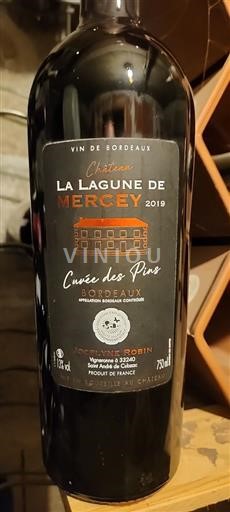 Bordeaux Château La Lagune de Mercey des Pins 2019