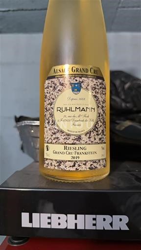 Alsácia Riesling Grand Cru Ruhlmann Grand Cru Frankstein 2019