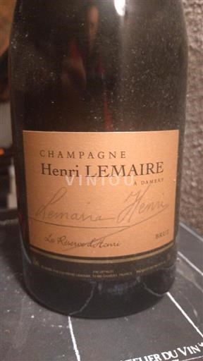 Samppanja Henri Lemaire La Réserve d’Henri Ei vuosikertaa