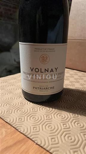 Burgund Volnay Premier Cru Patriarche Taille Pieds 2019