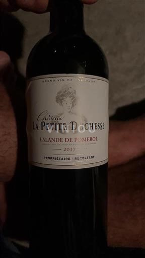 Bordeaux Lalande-de-Pomerol Château La Petite Duchesse 2017