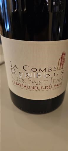 Rhône-dalen Châteauneuf-du-Pape Clos Saint Jean La Combe des Fous 2018