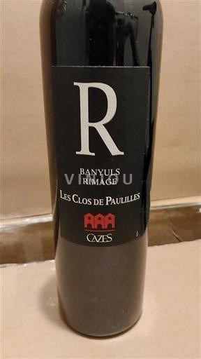 Roussillon Banyuls Les Clos de Paulilles Rimage 2024