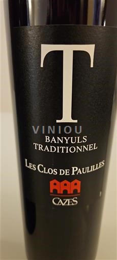Rosellón Banyuls Les Clos de Paulilles Traditionnel 2018