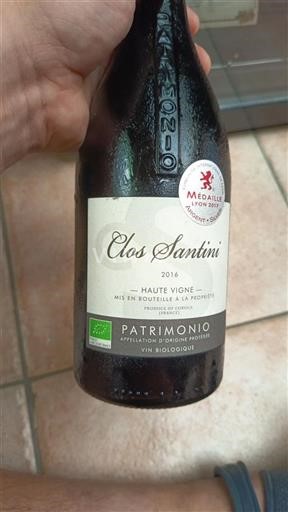 Korsika Patrimonio Clos Santini Haute Vigne 2016