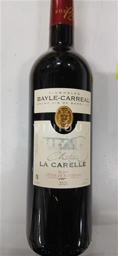 Bordeaux Côtes-de-Bordeaux Château La Carelle 2021