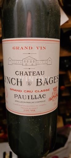 Bordeaux Pauillac Château Lynch-Bages 1999