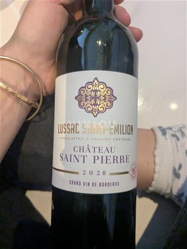 Bordeaux Lussac-saint-émilion Château Saint Pierre 2020