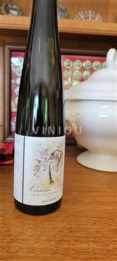 Alsace Vendanges Tardives Backert Vendanges Tardives Gewurztraminer 2015
