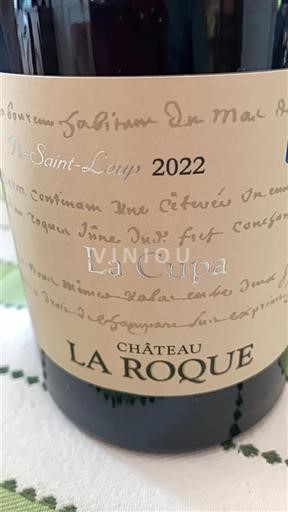 Languedoque Pic-saint-loup Château La Roque La Cupa 2022