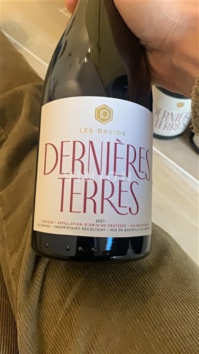 Rhône Valley Ventoux Les Davids Dernières Terres 2021
