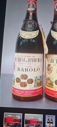 Piedmont Wines Barolo Antichi Poderi dei Marchesi di Barolo 1958