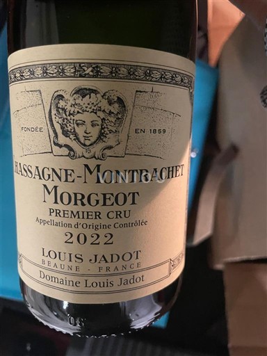 Bourgondië Chassagne-Montrachet Premier Cru Louis Jadot Morgeot 2022