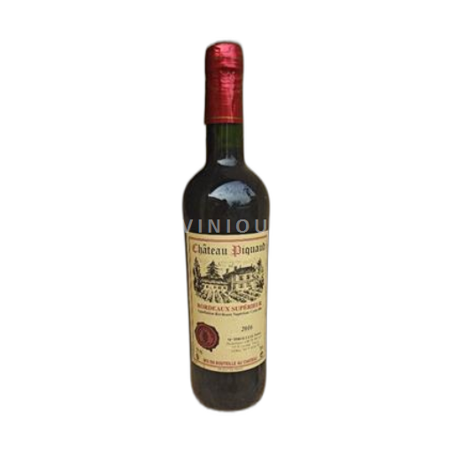 Bordeaux Bordeaux Supérieur Château Piquaud 2016