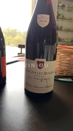 Bourgogne Savigny-lès-Beaune Premier Cru Domaine Maratray-Dubreuil Les Vergelesses 2018