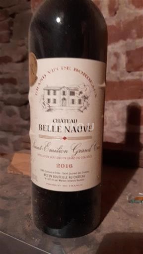 Bordeaux Saint-Émilion Grand Cru Grand Cru Château Belle Nauve 2016