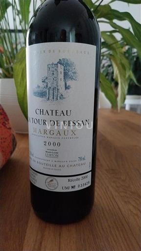 Bordeaux Margaux Château La Tour de Bessan 2000