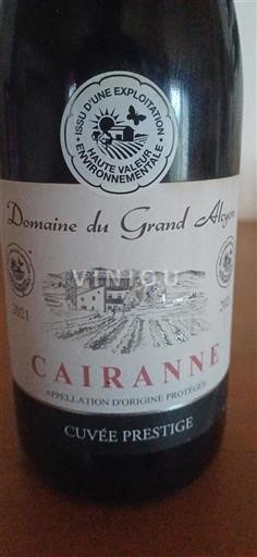 Rona dolina Cairanne Domaine Grand Alcyon Prestige 2021