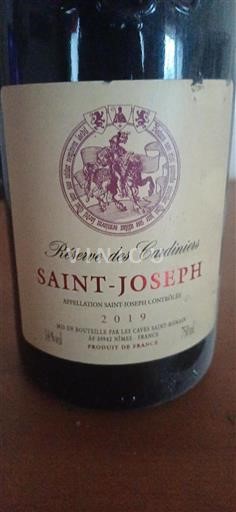 Thung lũng Rhône Saint-Joseph Les Caves Saint-Romain Réserve des Cardiniers 2019