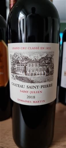 Bordeaux Saint-Julien Grand Cru Château Saint-Pierre 2018