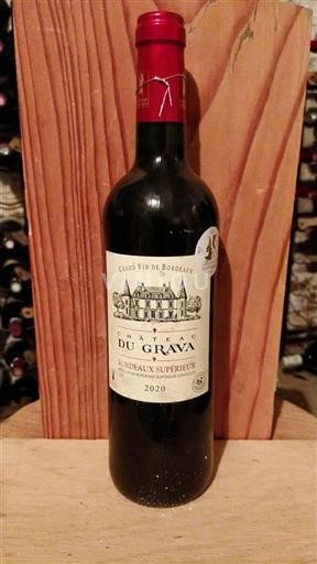 Bordeaux Bordeaux supérieur Château Grava 2020