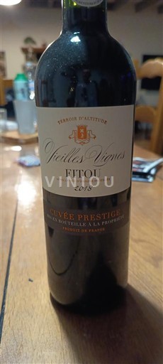 Langvedok Fitou Terroir altitude Prestige 2018