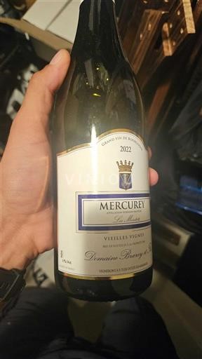 Vin Rouge sec Les Montots Domaine Bachey et Tardy 2022 France Bourgogne Mercurey AOC