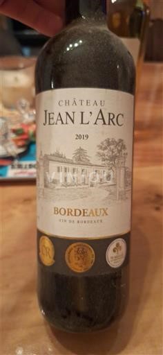 Bordeaux Château Jean L'Arc 2019