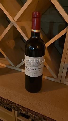 Bordeaux Saint-Julien Château Sirene 2012