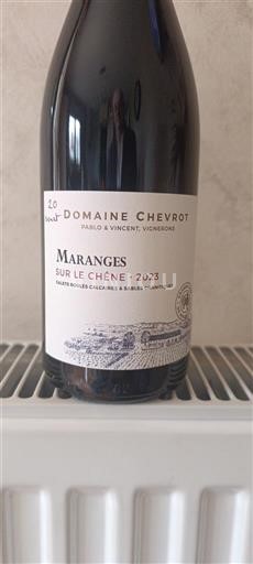 Burgundija Maranges Domaine Chevrot Sur le Chêne 2023