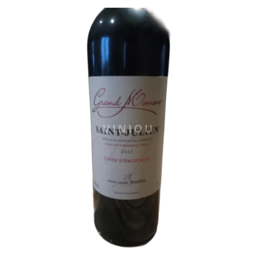 Burdeos Saint-Julien Maison Johannes Boubee Grand moment 2022