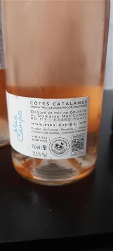 Languedoc ja Roussillon Katalonianrinteet Domaine Mas Camps 2024