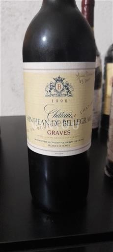 Bordeaux Graves Château Saint-Jean de Bellegarde 1990