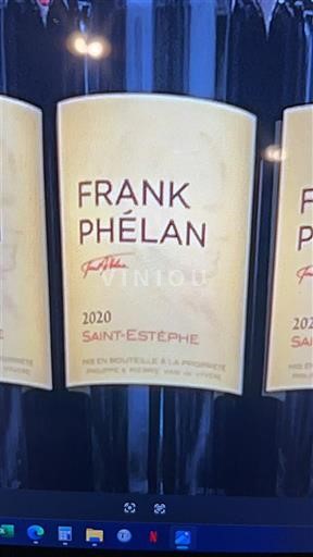 Bordeaux Saint-Estèphe Château Phélan Ségur Frank Phélan 2020