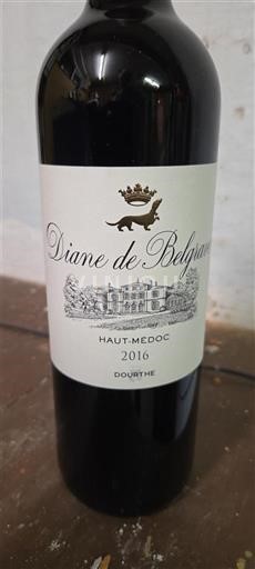 Bordeaux Haut-Médoc Diane de Belgrave 2016