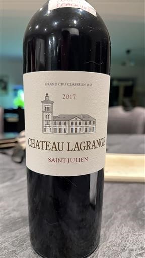 Bordeaux Saint-Julien Grand Cru Château Lagrange 2017