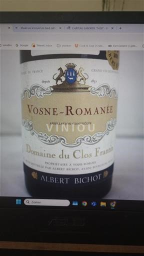 Burgundi Vosne-Romanée Grand Cru Domaine Clos Frantin 2009