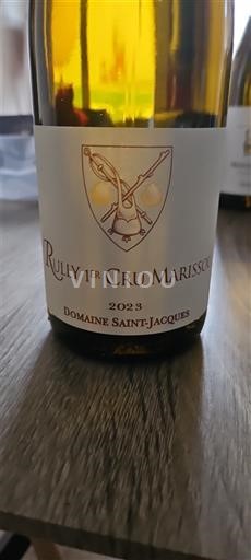Borgogna Rully Premier Cru Domaine Saint-Jacques Marissou 2023